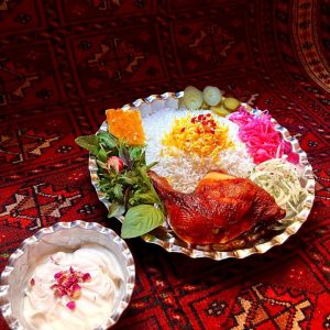 چلو ران بریان