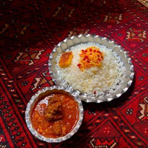 چلو خورشت قیمه