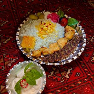 چلو کباب وزیری